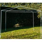 Tente de reception tonnelle barnum 3x3 hauteur 250cm blanc