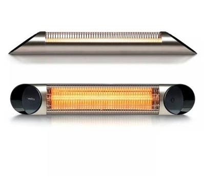 Chauffage infrarouge 2000 w 6 à16m2 gris