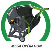 MEGA OPERATIONS jusqu'a 43% de remise, scies à bûches, bâches piscines, clé à choc, Ribimex