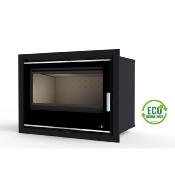 Pack Insert cheminée bois PORTIMAO-C-795-S, 8Kw, Cadre 3 côtés