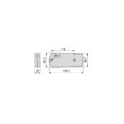 Mécanisme porte relevable Microwinch 6kg Acier plastique Gris