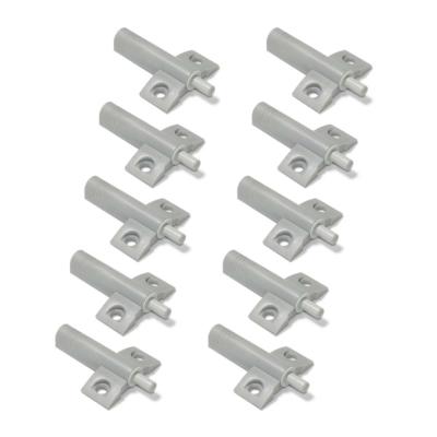 Lot 10 pistons d'amortissement porte Rlevable Minidamp 2 Fermeture amortie plastique Gris