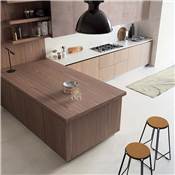 Rails table coulissante Twice Top alu. Anodisé mat