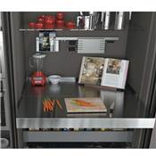 Coulisses table extensible relevable Oplà  Folding+39 M120 alu. Inox anodisé