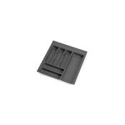 Range-couverts Optima tiroir universel mod. 500mm plastique Anthracite