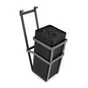 Porte-couteaux Titane acier plastique Anthracite