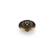 Lot 25 boutons meubles Tanger diam. 35mm Zamak Bronze
