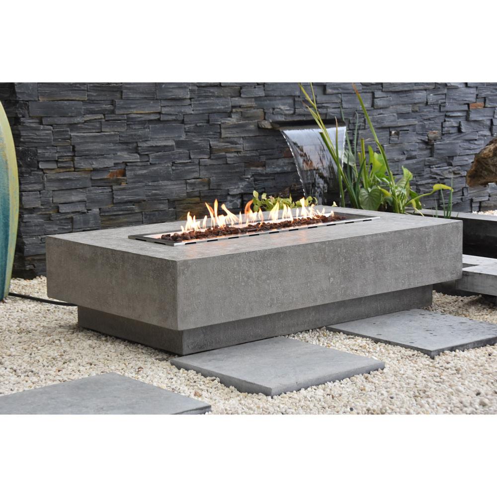 Table cheminé, brasero hampton puissance max 13.2kw béton ciré