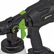 Pistolet à peinture R-BAT20 avec chargeur et batterie 2 amp