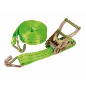 Sangle bagagère à cliquet crochets