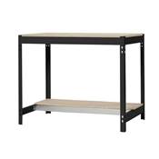 Établi métal anthracite bois capacité 600 kgs dim.842x1210x610mm à visser