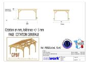 Pergolas independante, Bois DOUGLAS Français