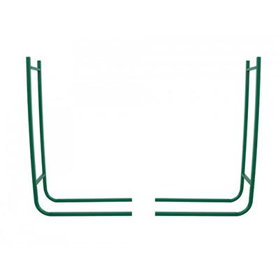 Range-bûches métal en 2 partie démontable hauteur 95cm