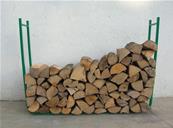 Range-bûches métal en 2 partie démontable hauteur 95cm