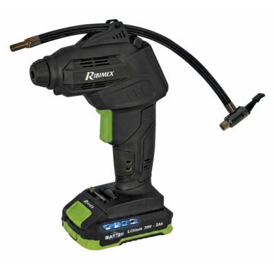 Compresseur R-BAT20 1 batterie 20 Volts 2 Amp embouts et câble de charge USB