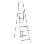 Escabeau MENAGER ALUMIXTE (Aluminium-Acier) - marches rivetées