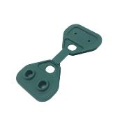 Attache filet vert / 2 points - sachet de 25 pièces