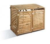 Cache 2 poubelles, 0100034, BURGER