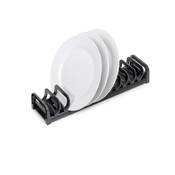 Orderbox Porte-assiettes tiroir 120x470mm alu. plastique Anthracite
