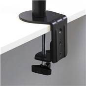Supports écrans table inclinables pivotants 360° simples acier peints noir