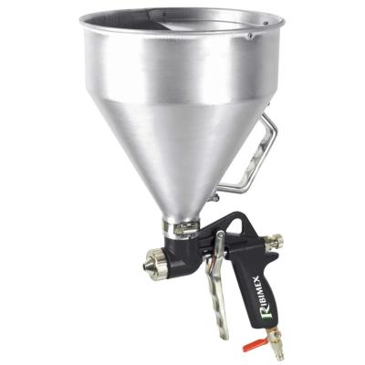 Pistolet à crépir pneumatique godet 5 litres