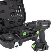 Perceuse-visseuse à percussion R-BAT20 20 v avec batteries 2amp et 4amp