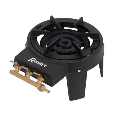 Réchaud gaz 3 feux 9000 W 4 pieds propane et butane