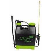Pulvérisateur à dos pression entretenue Lina 13 contenance 14,50 Litres, lance et buse laiton