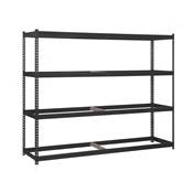 Rayonnage en métal anthracite 4 étagères 600 kgs dim.2000x1500x900mm sans vis