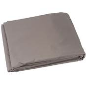 Voile d'ombrage triangulaire taupe 160g/m2 dim.5x5x5m