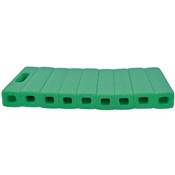 Coussin agenouilloir jardinier 41x20x4.5cm vert