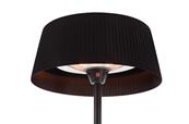 Parasol chauffant variable : 900-1200-2100 w noir