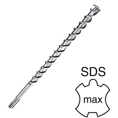 Foret, mèche SDS MAX 600 mm diam 25 4 têtes
