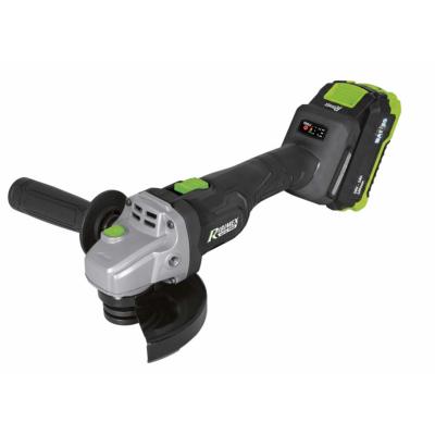 Meuleuse d'angle pro 125mm 3 vitesses RBAT-20 20V batterie 2 Amp et câble de charge USB
