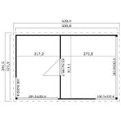 Abri domeo 3 plus 15,67 m², 2 pièces, lumineux