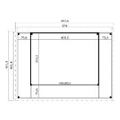 Abri domeo 4 plus v2 12,82 m² avec terrasse