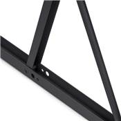 Ensemble mécanismes levage tables basses permette elevare la mesa 192mm Acier noir