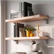Plateaux étagères 600x200 Finition chêne Bois