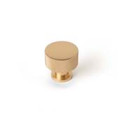 Lot 10 boutons meubles Argos diam. 30mm alu. Or