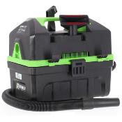 Aspirateur eau et poussiere 10l à batterie avec batterie 2amp et chargeur