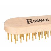 Brosse métallique manuelle manche bois