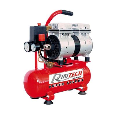 Compresseur 0,75cv silencieux sur cuve 6 litres