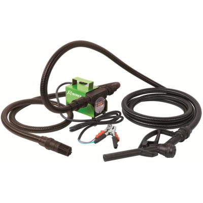 Kit Pompe gasoil 12 V tuyau souple annelé raccords colliers crépine pistolet