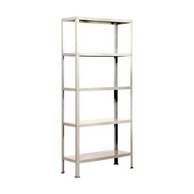 Étagère en métal  5 étagères charge 100 kgs dim.1802x1100x310mm à visser