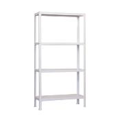 Étagère en métal  4 étagères charge 100 kgs dim.1602x1100x310mm sans vis
