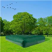 Cuve citerne souple pvc 0,7 mm 8000 litres 4x2x1m vert