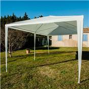 Tente de réception 3x6m hauteur 250cm blanc