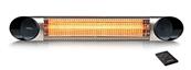 Chauffage infrarouge 2000 W 6 à16m2 noir