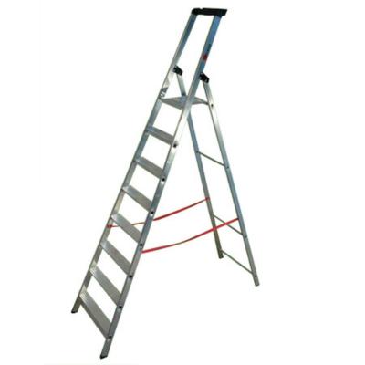 Escabeau pro alu avec marches profondes de 9 cm