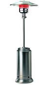 Parasol chauffant à gaz Inox 13 Kw